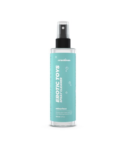 SPRAY DE LIMPEZA CRUSHIOUS Limpiador antibacteriano sin alcohol, fácil de aplicar, para cuidar juguetes eróticos