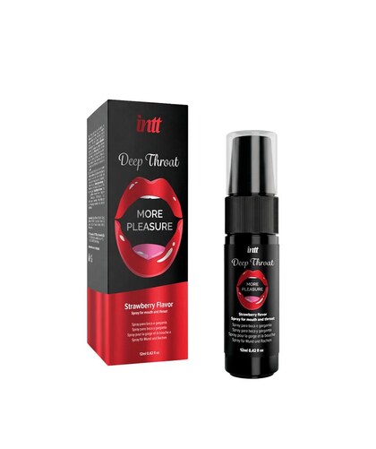 DEEP THROAT Aide à réduire les haut-le-cœur tout en apportant une fraîcheur intense.