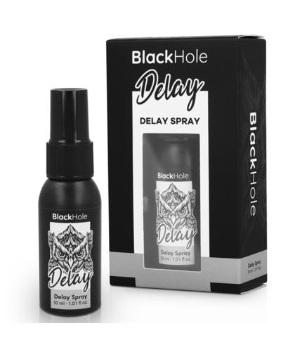 BLACKHOLE Spray retardante para prolongar relaciones íntimas