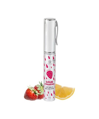 SPRAY SEXO ORA Spray bucal con sabor fresa ácida, frescura y placer oral