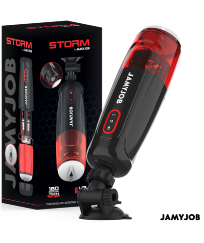 STORM UNIVERSAL Masturbador vagina con rotación y empuje