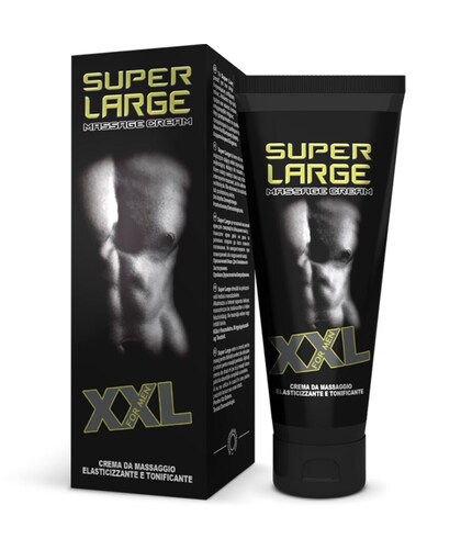 SUPER LARGE XXL CREMA VOLUMINIZADORA Crème volumisante naturelle pour améliorer la vigueur masculine
