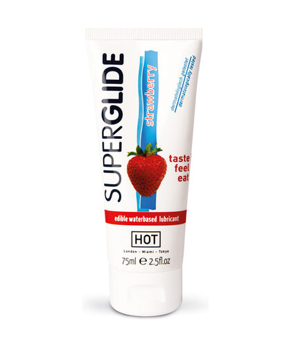 SUPERGLIDE SABORES Edible lubricant, light, irresistible flavors, water-based