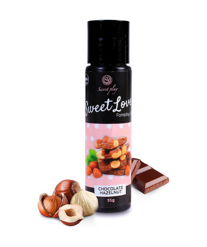 SWEET LOVE LUBRICANTE Lubricante comestible con sabores variados, calor, y aromas