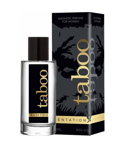TABOO TENTATION Intense and sensual fragrance, perfect for boosting confidence and enhancing seduction