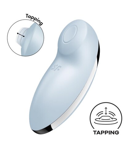 TAP & CLIMAX 2 Dispositivo para clítoris con vibraciones y golpeteos únicos