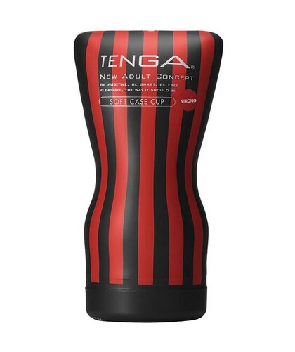 TENGA: HARDER AND TIGHTER Flexible and compact masturbator, adjusts pressure and suction
