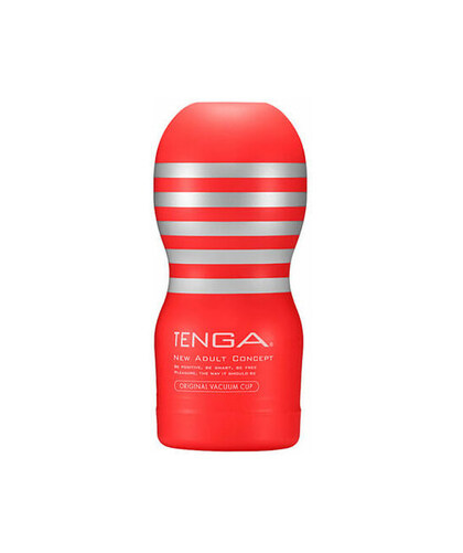 TENGA PROFUNDA Masturbador con succión ajustable, lubricante incluido