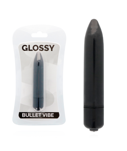 GLOSSY  Vibrador compacto glossy para estimular zonas sensitivas