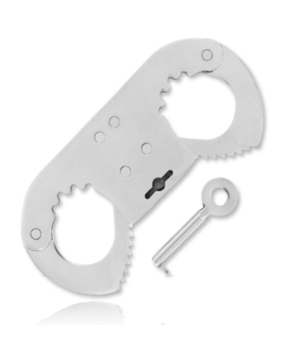 THUMB CUFF Chic stainless steel handcuffs for intimate play