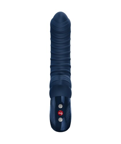 TIGER Vibrador dual, 6 velocidades, silicona, recargable, impermeable