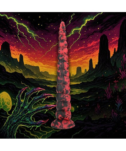 INFERNAL TENTACLE DEMON Silicone anal plug with a fantastic design