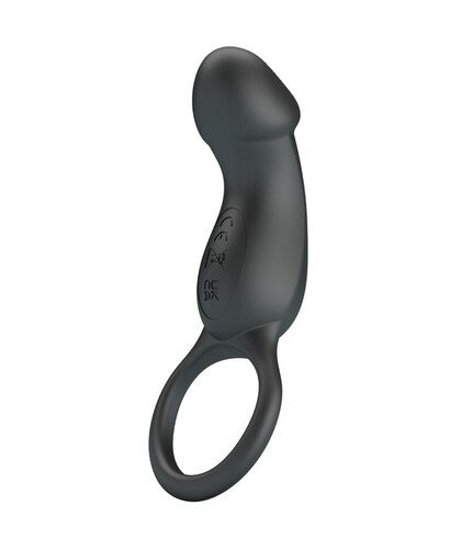 VIBRATING RING WITH STIMULATION Experience pure pleasure with the Vibrating Egg. With 7 thrilling modes, it's crafted from