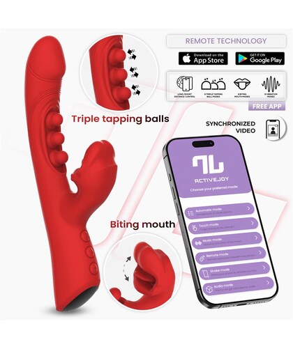 TRIXY TOUCH Vibrador versátil con 9 modos y función única de 