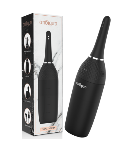ULTIMATE AUTO DOUCHE Ducha anal automática recargable con limpieza profunda.