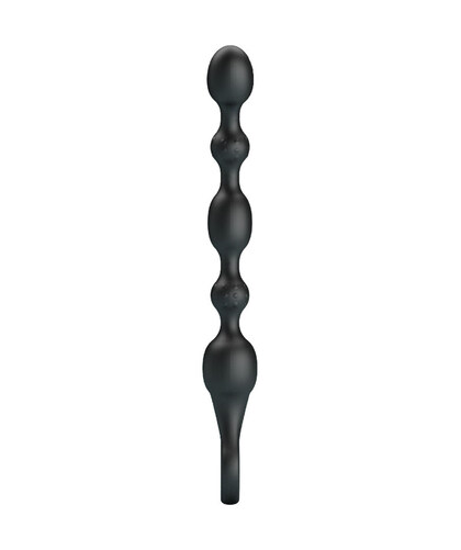 DELIGHTFUL P-SPOT PLEASER Vibrador anal de silicona recargable con cuentas