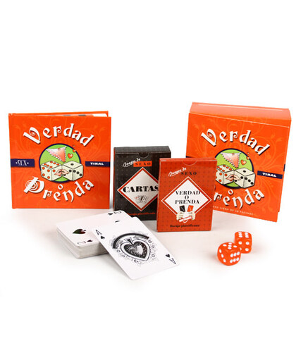 TRUTH OR DARE Spice up your nights with our provocative social dice and card game that dares you to reve