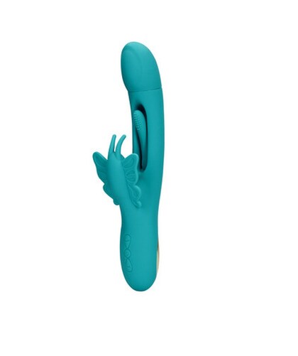 BUTTERFLY G-SPOT Vibrador duplo: prazer máximo para o clitóris e ponto G com motor potente