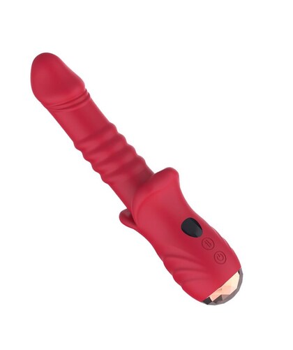 G-THRUSTY SCREEN Vibrador con thrusting punto g y pantalla digital