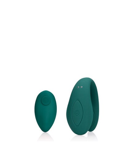 BIMINI BLUE LOVELINE Juguete para parejas con vibración dual y control remoto