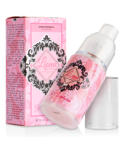 EUPHORIA GEL Gel vibrante líquido para estimulação íntima