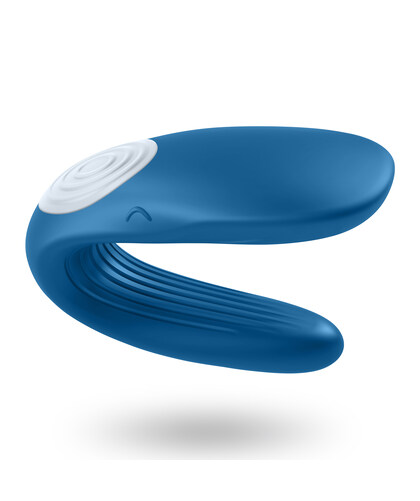 SATISFYER PARTNER TOY WHALE Giocattolo per coppie con doppio motore, flessibile e impermeabile.