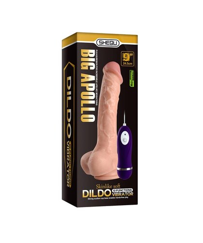APOLO CONTROL REMOTO Dildo realistico con telecomando e ventosa