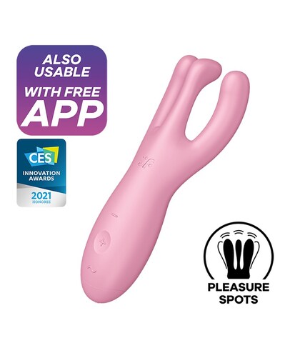 SATISFYER THREESOME 4 Vibrador Satisfyer Threesome 4: potente e versátil