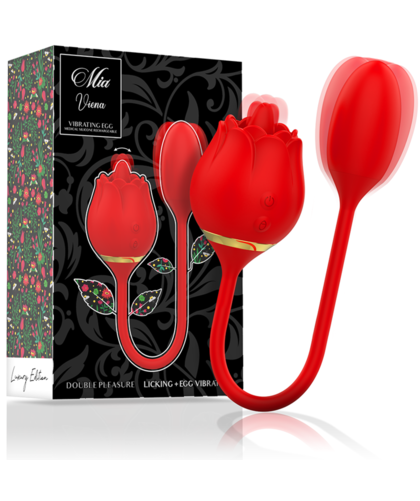 VIENA DUO  Estimulador clitoriano vibrador anal mia viena