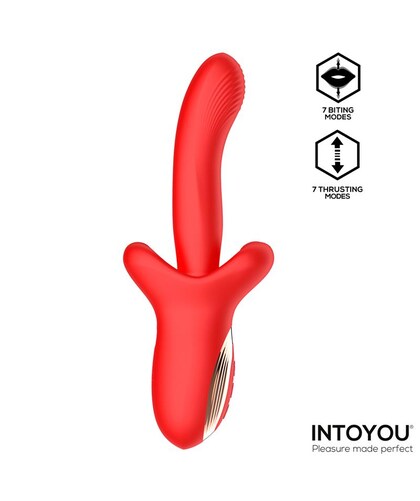 VYRON Triple Motor Vibrator: Vibration, Motion, and Teasing Nibbles