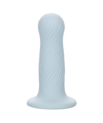 FOAM Dildo ondulato in silicone liquido, con ventosa e compatibile con imbracatura