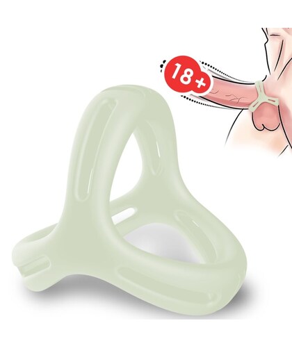 X-RING ANIL MULTIPOSITION NE Anneau en silicone médical pour plaisir intime