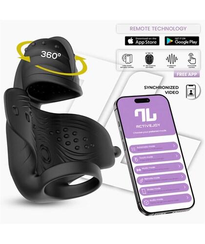 ZONTE SPINVIBE Masturbador inteligente con rotación 360° y app multisensorial