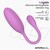 Logan Huevo Vibrador con APP Unibody Púrpura nº3