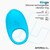 Ringo Anillo Vibrador con APP Unibody Azul nº3