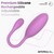 Logan Huevo Vibrador con APP Unibody Púrpura nº5