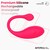 Bulby App-Controlled Vibrating Egg in Red 5