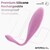 Huevo Vibrador con Bolas Internas con Rotación y APP USB nº5