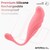 Ovo vibrador com movimento ondulante e app usb nº6