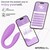 Discover the Lavish Lavender Flexi App-Controlled Couples' T