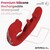 Mouty vibrador com função de mordiscar e flipping com app 2
