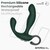 Greeny Masajeador Prostático con Finger Wiggling y App nº5