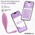 Huevo Vibrador con Bolas Internas con Rotación y APP USB nº6