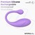 Bulby vibratore con app lavanda