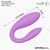 Discover the Lavish Lavender Flexi App-Controlled Couples' T