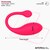 Bulby App-Controlled Vibrating Egg in Red 2