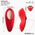 Silicone Vibrador de Braguita con APP Silicona Doble Capa Ro