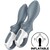 AIR PUMP BOOTY 1 VIBRADOR INFLABLE ANAL GRIS