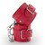 ALGEMAS DE COURO BONDAGE LOVE CRUSHIOUS VERMELHAS nº2