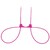 ESPOSAS DESECHABLES DE PLÁSTICO OUCH! ZIP TIE CUFFS ROSA